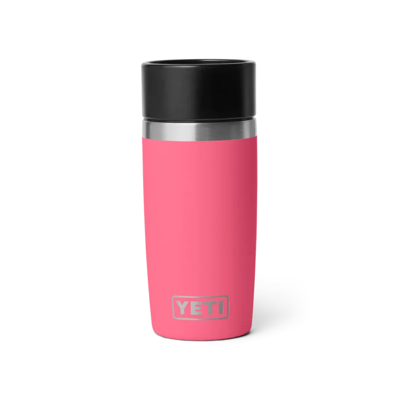 Yeti 12 oz Travel Bottle with commuter cap tropical pink