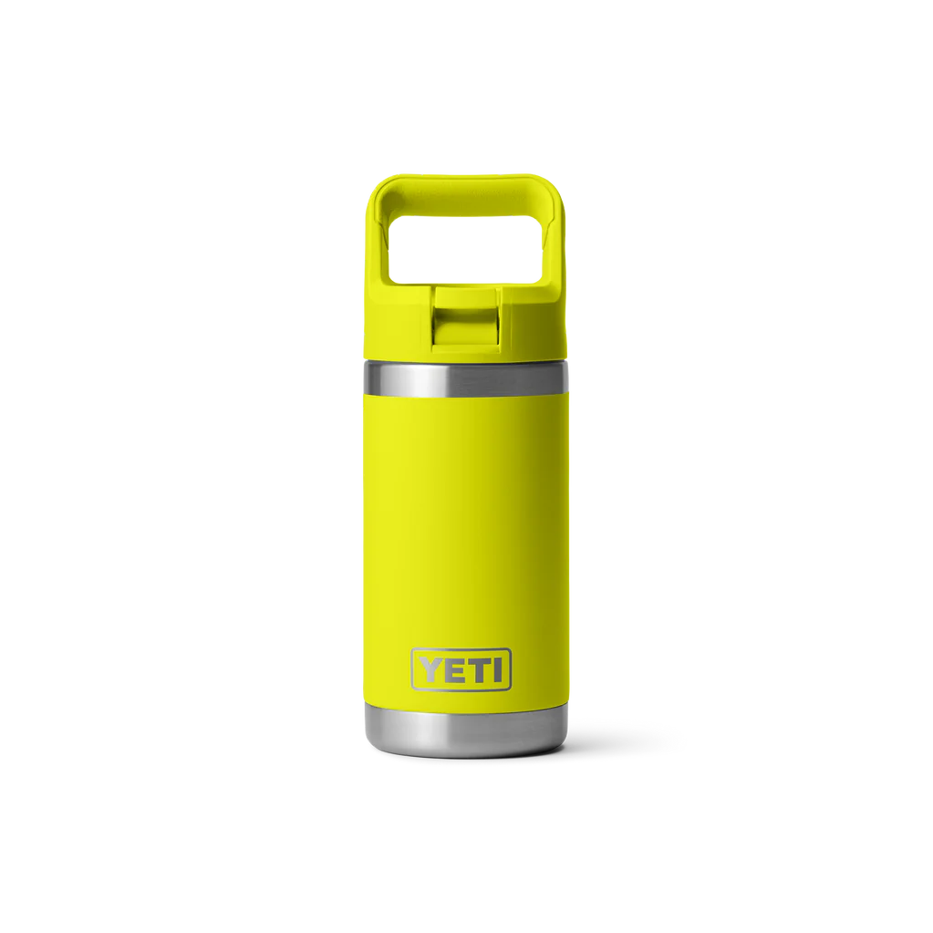 Yeti Rambler Junior 12 oz Bottle w/ Straw Cap Firefly Yellow