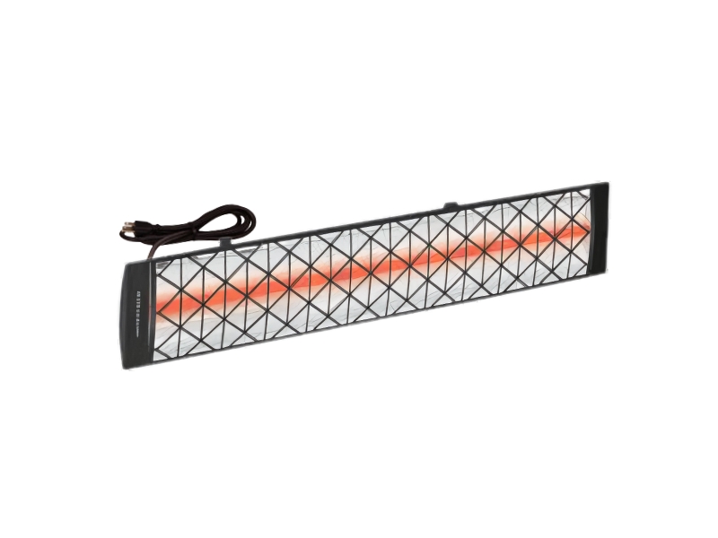 Infratech - C Series - Single Element - 2000w Radiant Heater - Black - Plug In (10AMP) - Image 2