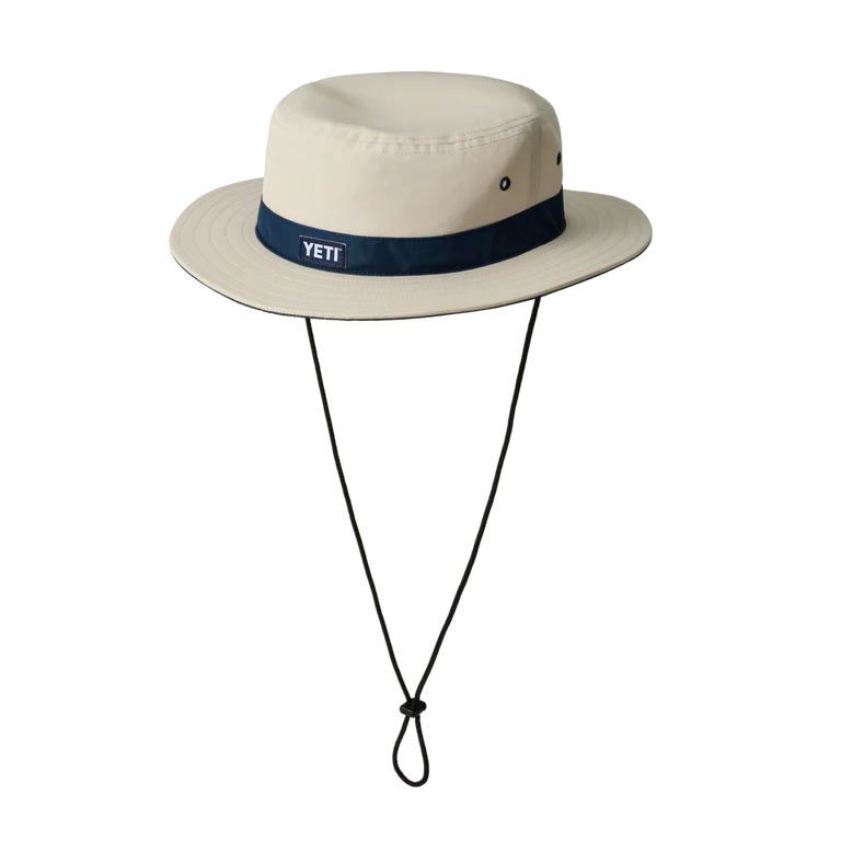 Yeti Boonie Hat Tan Navy Smal Medium