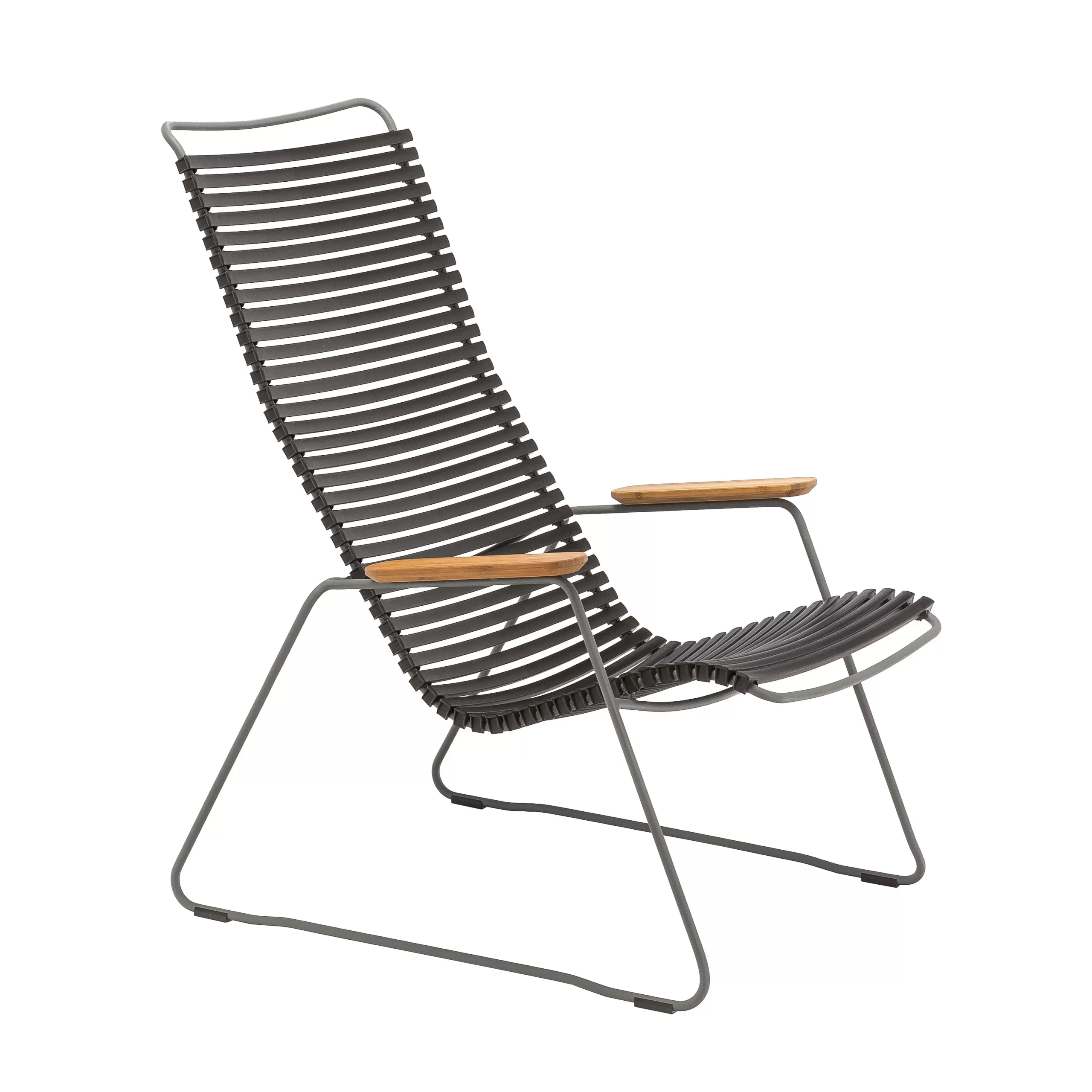 Houe - Click Outdoor Lounge Chair with Armrests