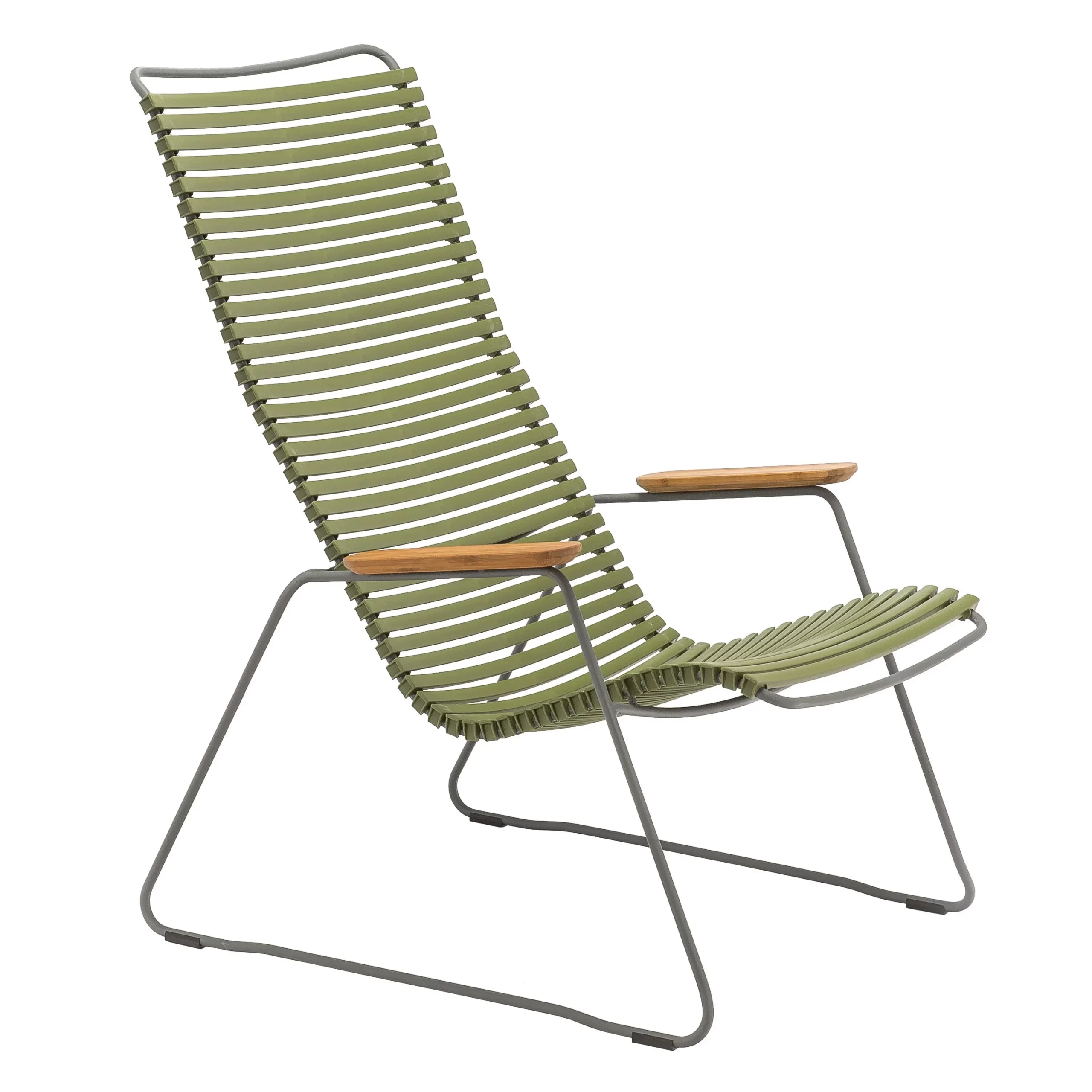 Houe - Click Outdoor Lounge Chair with Armrests