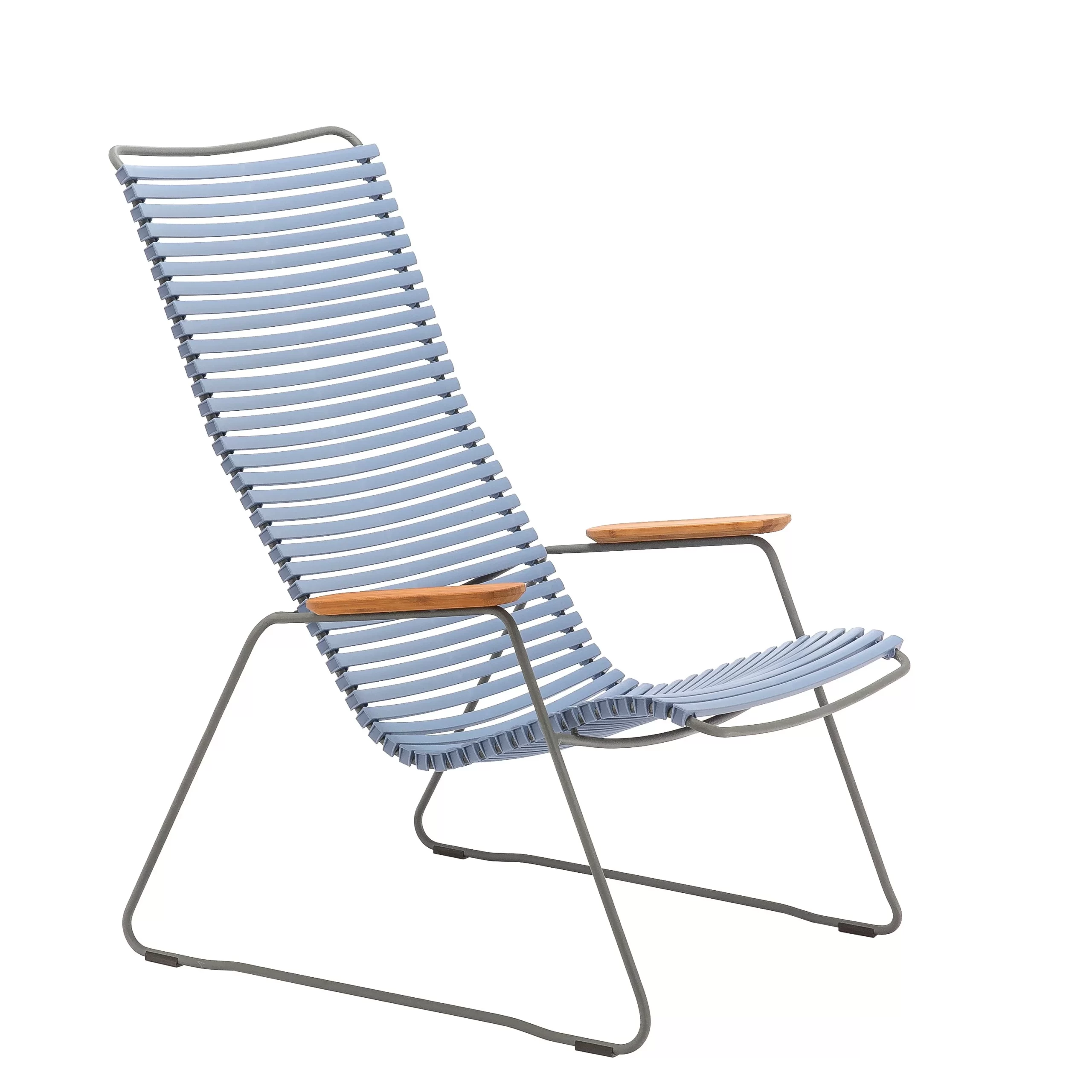 Houe - Click Outdoor Lounge Chair with Armrests