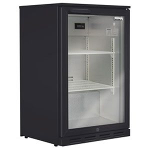 Rhino 1 Door Black Bar Fridge