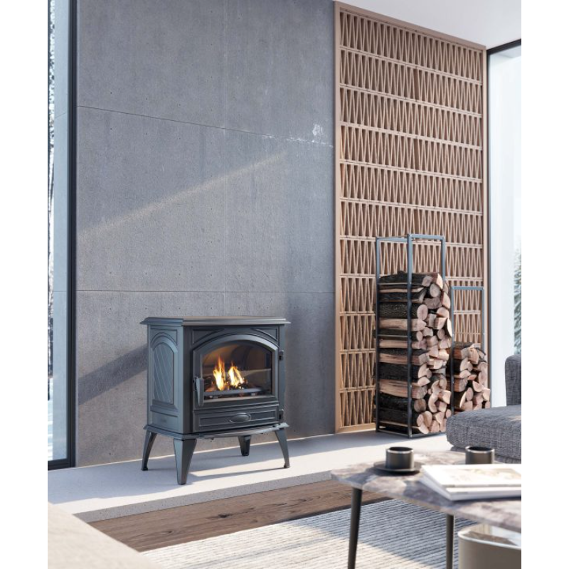 Dovre - Wood Heater - Free Standing - 640WD - Black - 7.1kW - up to 200m2 - Image 4