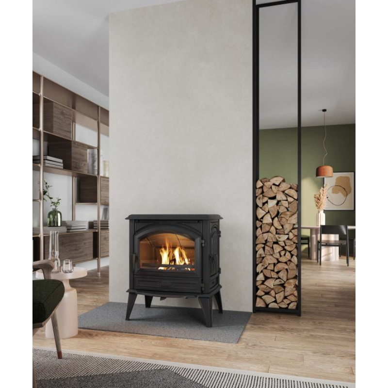 Dovre - Wood Heater - Free Standing - 640WD - Black - 7.1kW - up to 200m2 - Image 3