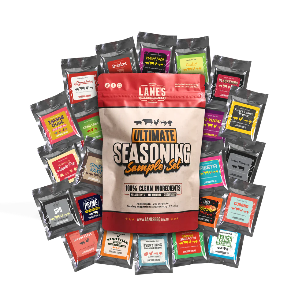 Lane's BBQ - Ultimate Seasoning - Sample Rub Set