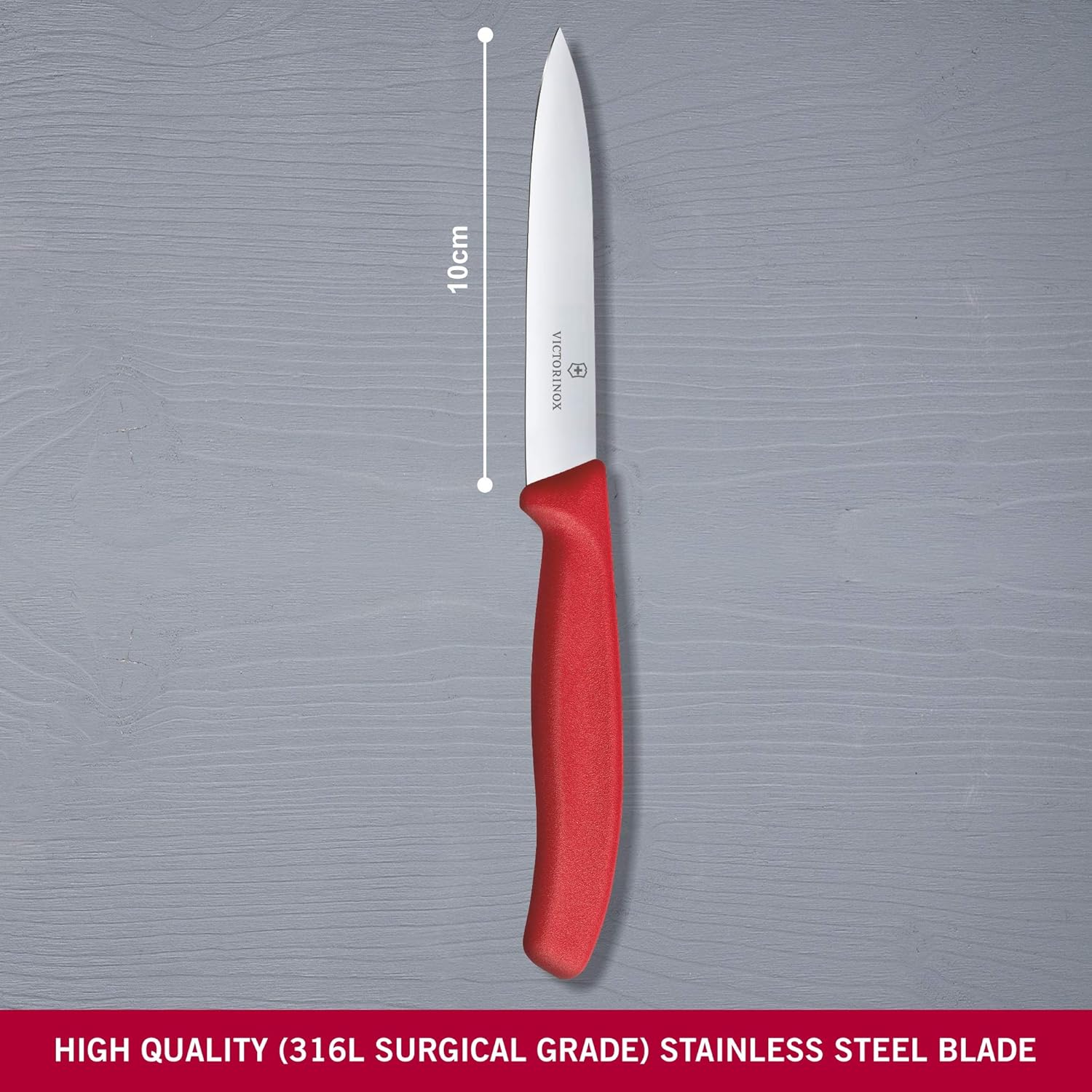 Victorinox 6.7701 Swiss Classic Paring Knife Red