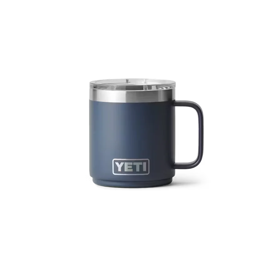 Yeti 10 oz mug durasip ceramic lining navy