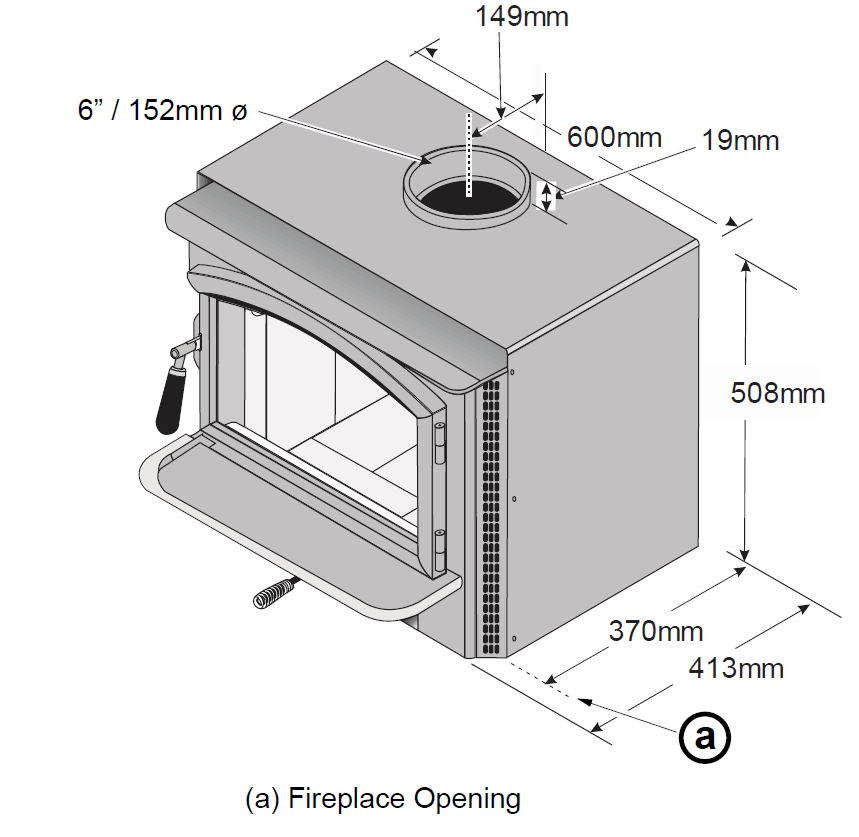 Lopi - Answer 2020i - Inbuilt Wood Heater - Image 4