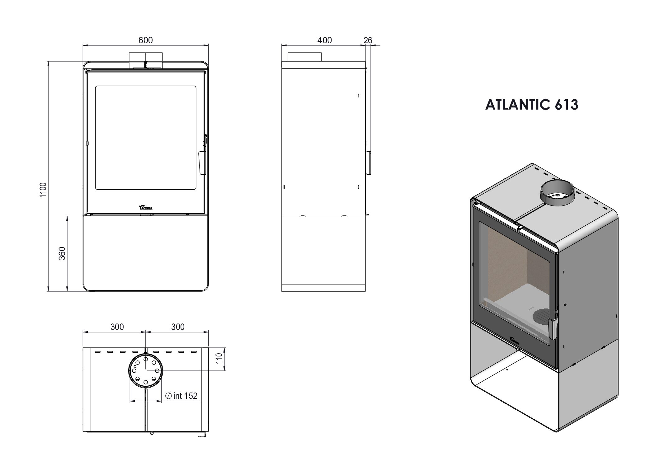 Lacunza - Atlantic 613 (Includes Heat Shield) - Image 2