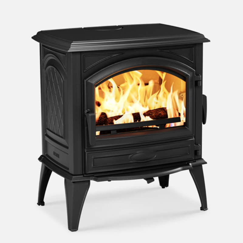 Dovre - Wood Heater - Free Standing - 640WD - Black - 7.1kW - up to 200m2 - Image 2