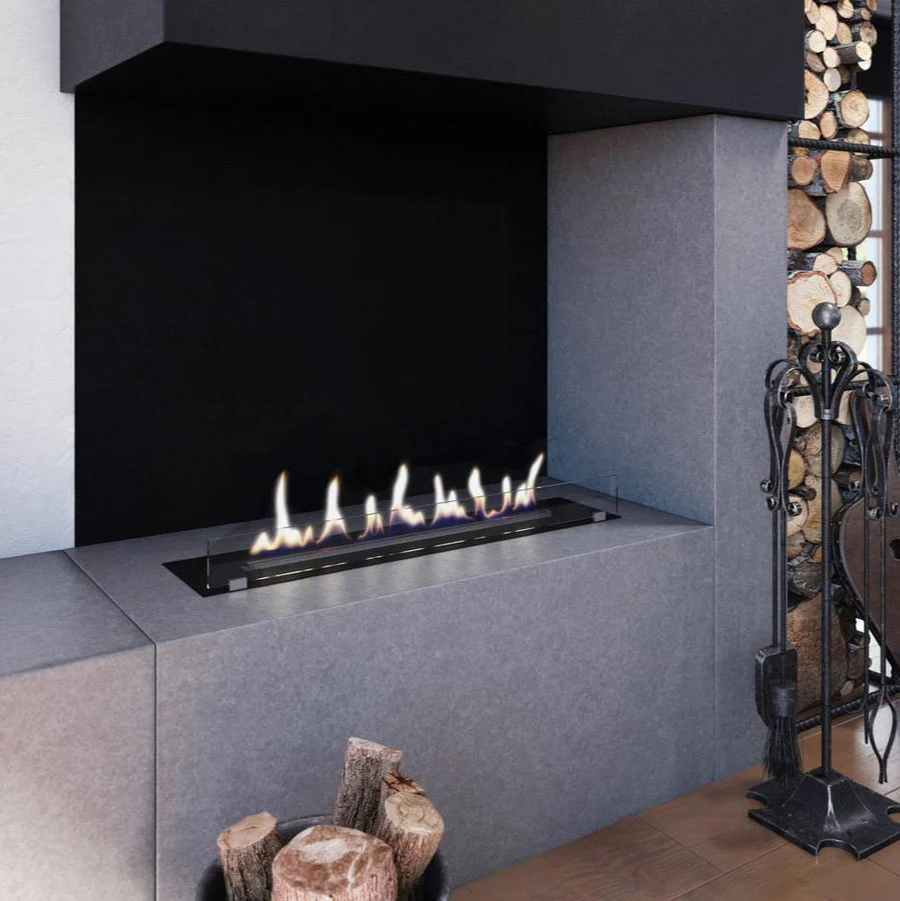 Decoflame Net Zero Emission F6 Fireplace Insert - 620mm - 3120mm - Image 4