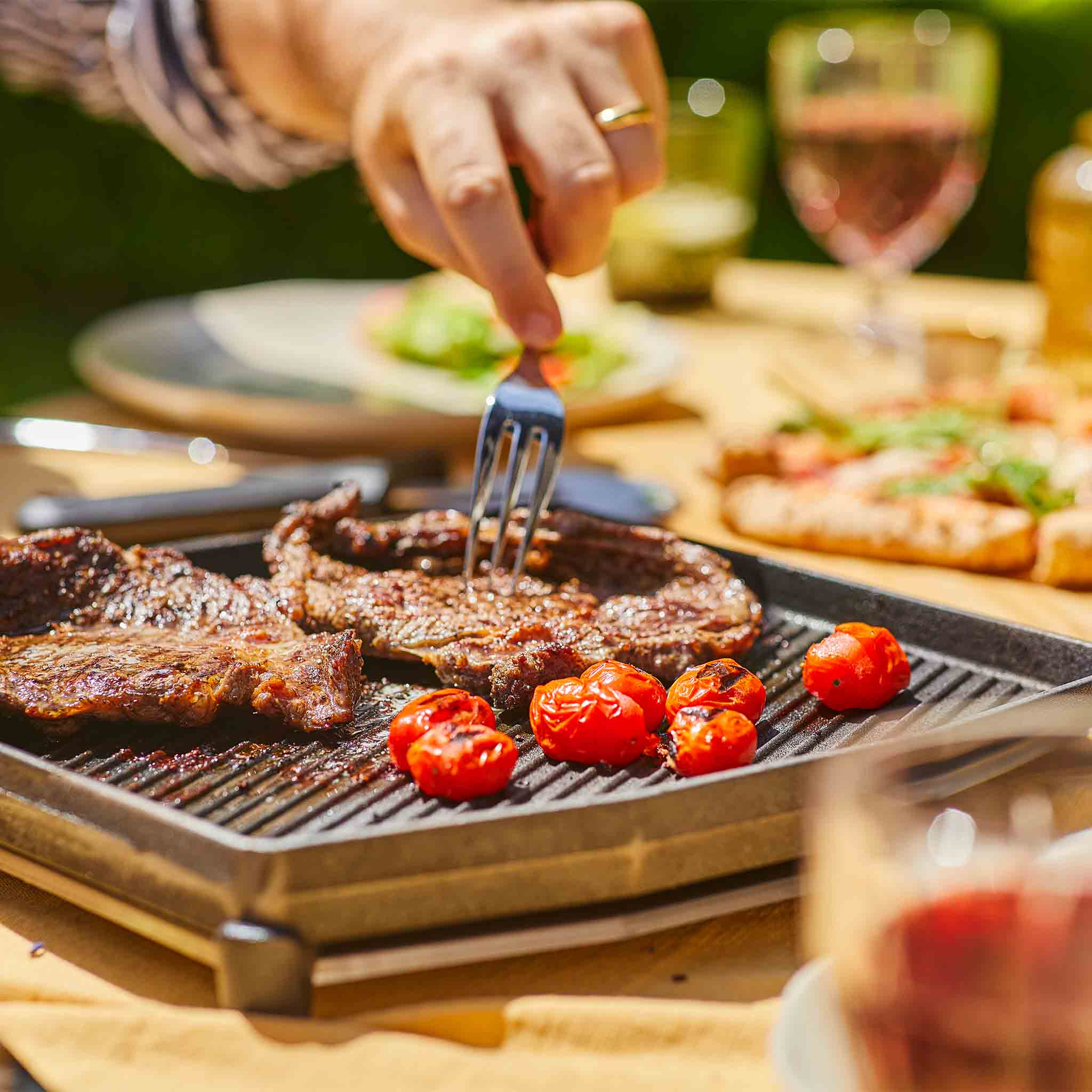 Ooni Cast Iron Dual Sided Grizzler Pan