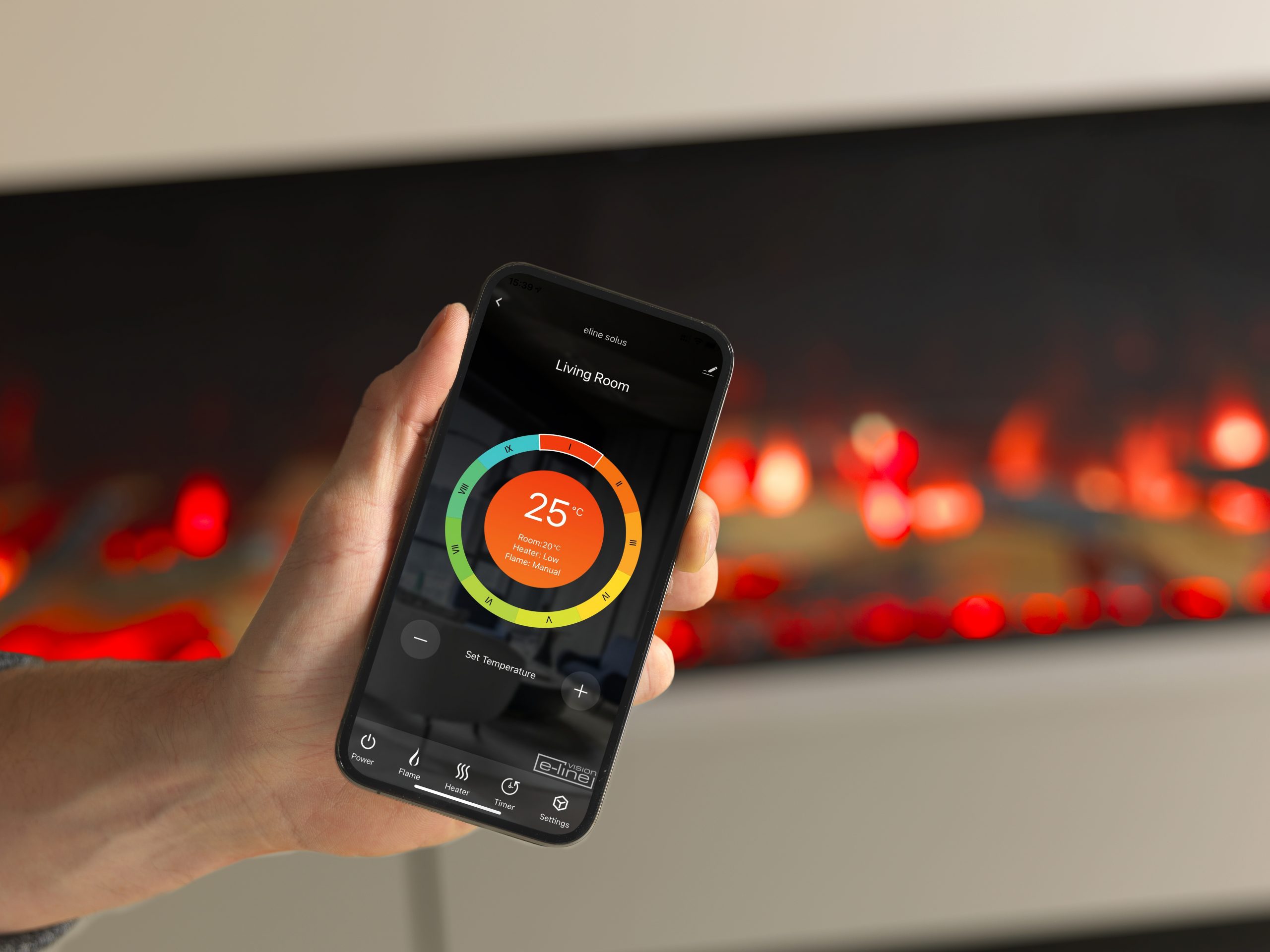 Rinnai - ES Series - WiFi - Electric Log Fire - ES1800 - Image 3