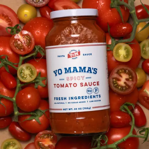 Yo Mama's - Spicy Tomato Sauce - 708g - Image 2