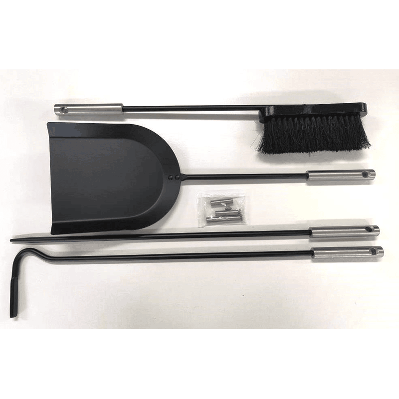 Castworks - Wood Heater Acc - Contemporary Fire Tool Set - 4 Piece (Also Suits Log Holders LH311 & LH312)