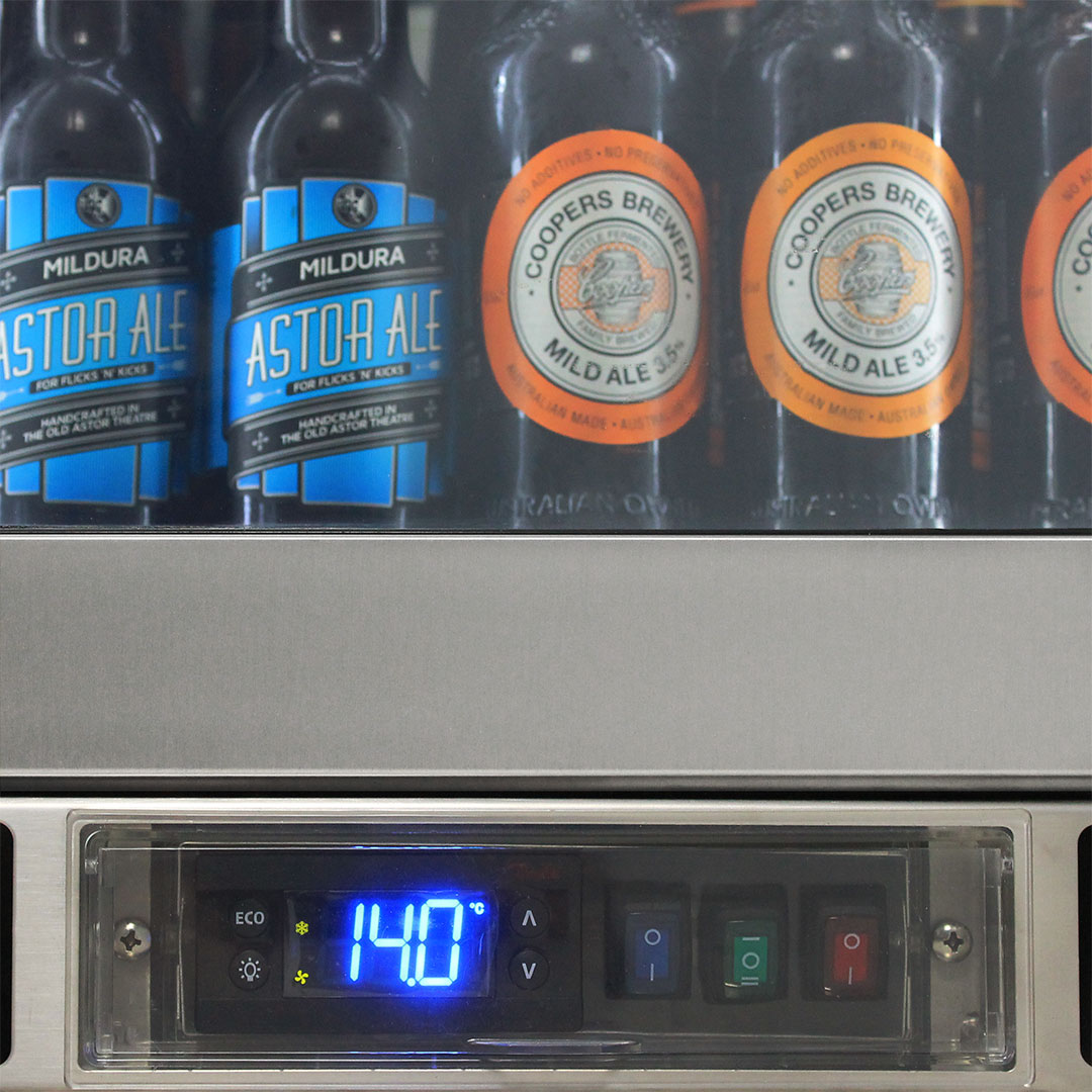 Rhino – ENVY 1 Door Alfresco Bar Fridge – Left Hinged ENV1L-SS 9