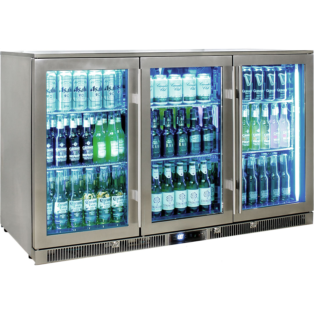 Rhino – ENVY 3 Door Alfresco Bar Fridge ENV3H-SS 10