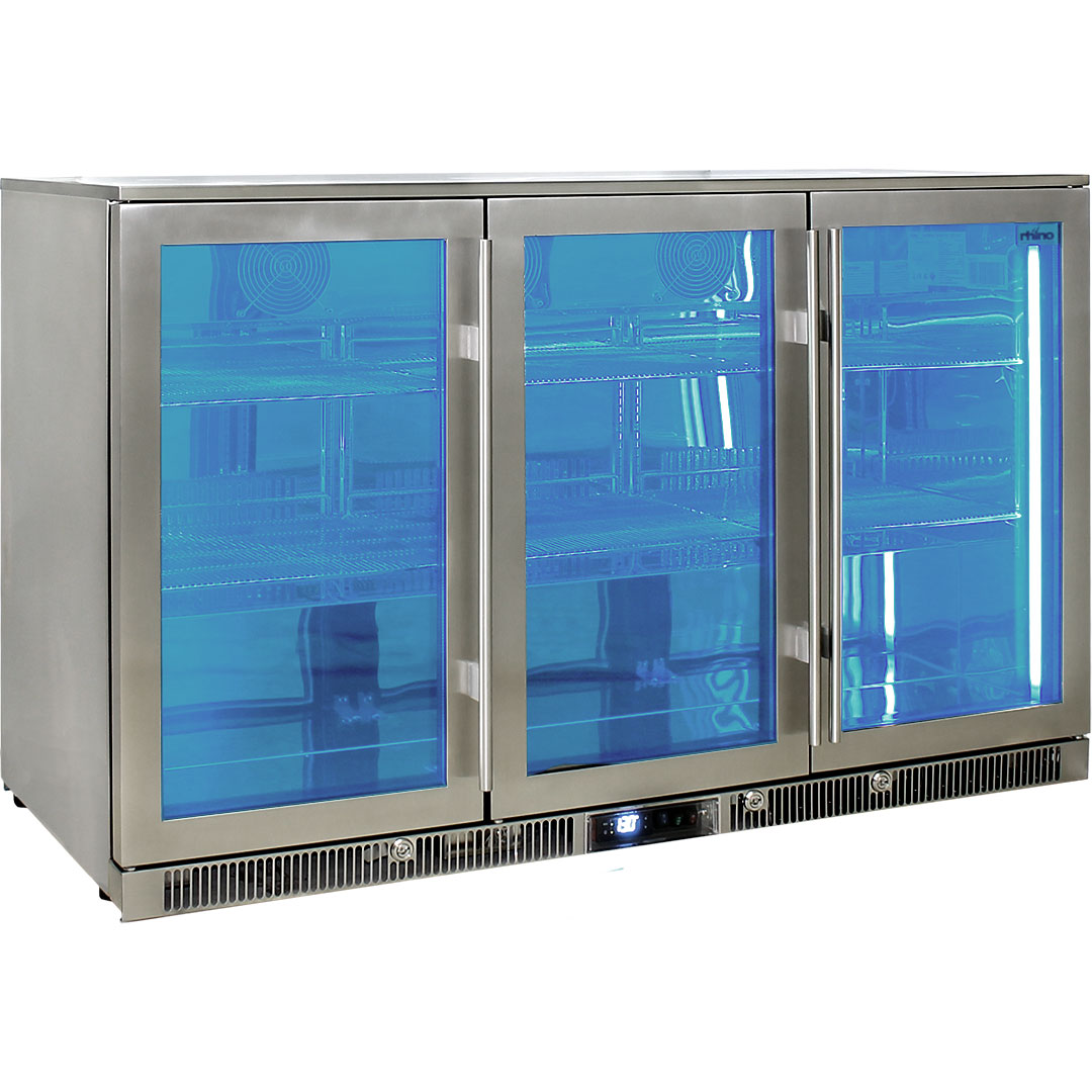 Rhino – ENVY 3 Door Alfresco Bar Fridge ENV3H-SS 7