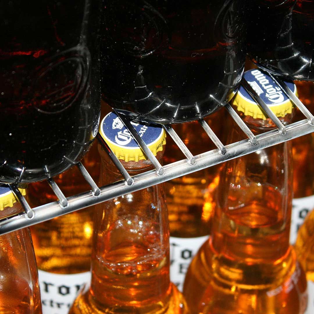 Rhino Commercial 2 Sliding Glass Door Black Bar Fridge