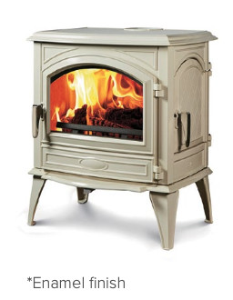 Dovre - Wood Heater - Free Standing - 640WD/E8 - Cream (Enamelled) - 7.1kW - up to 200m2