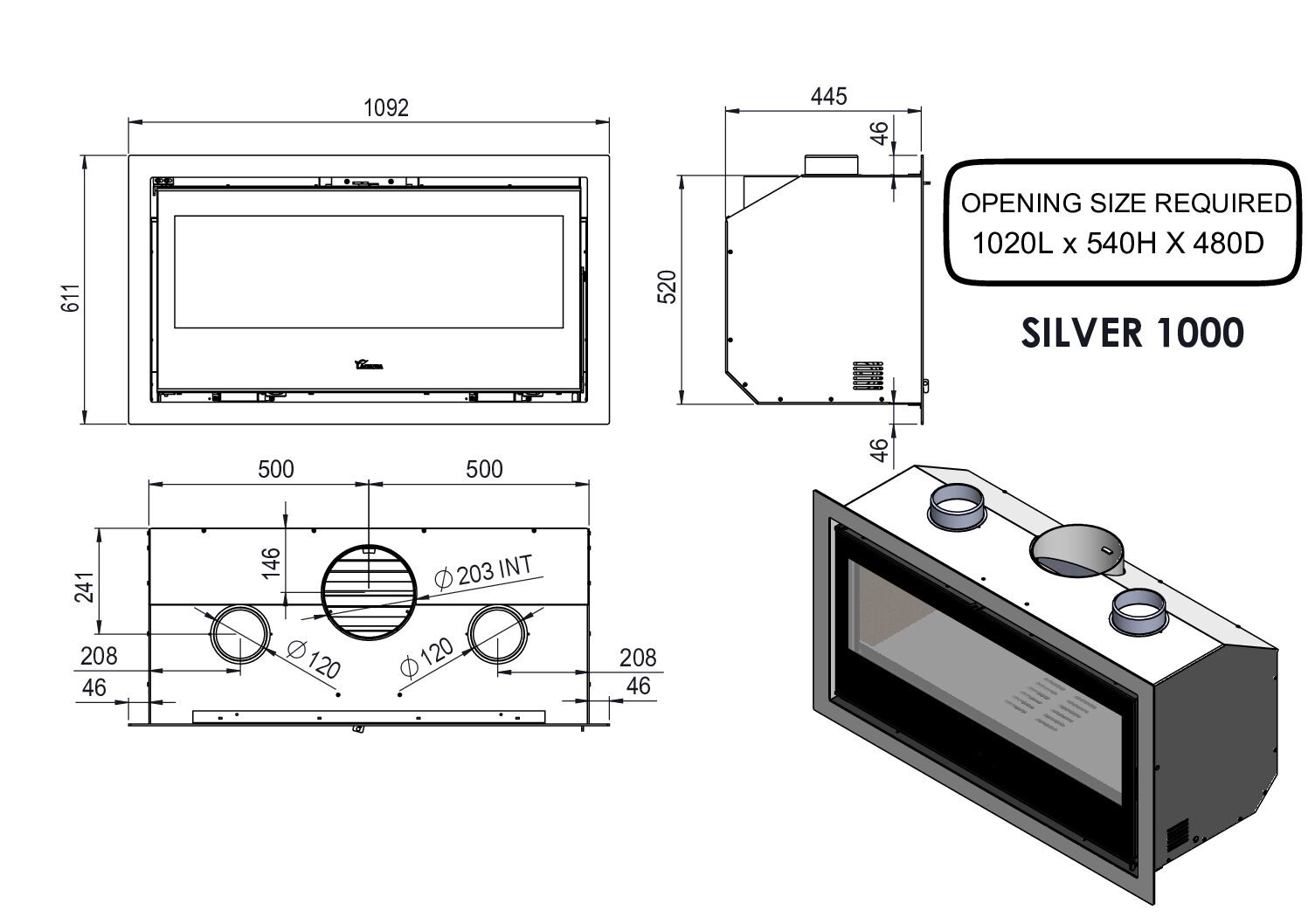 Lacunza - Silver 1000 In Built - Image 2