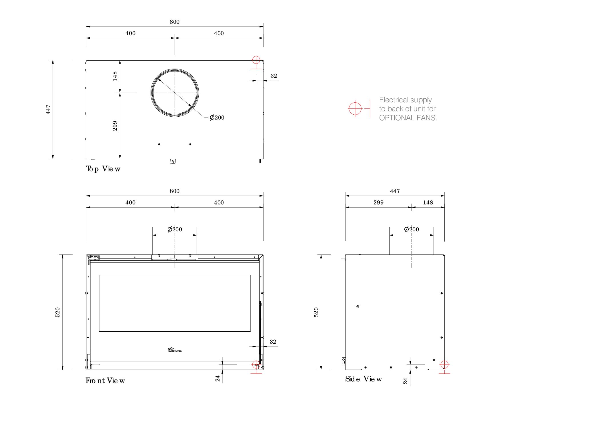 Lacunza - Silver 800 In Built - Image 2