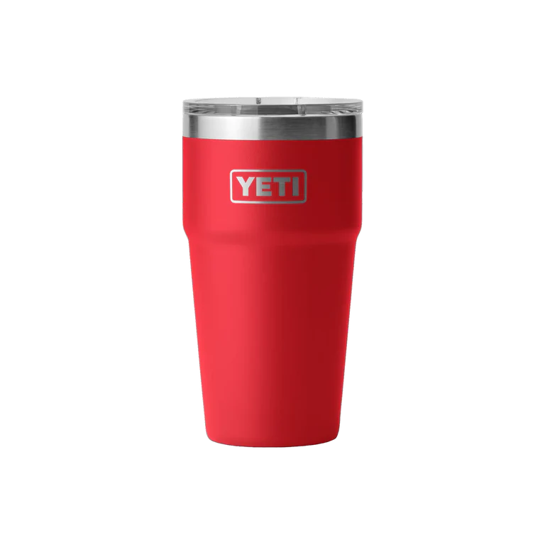 Yeti Rambler 20 oz Pint Stackable Cup Rescue Red