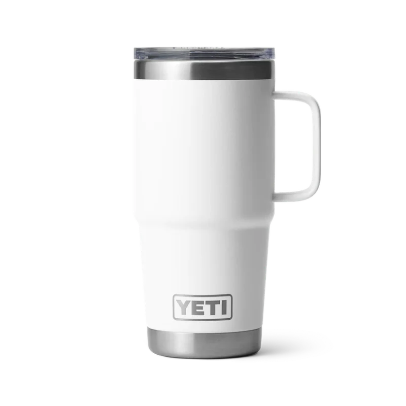 Yeti Rambler 20 oz Travel Mug White