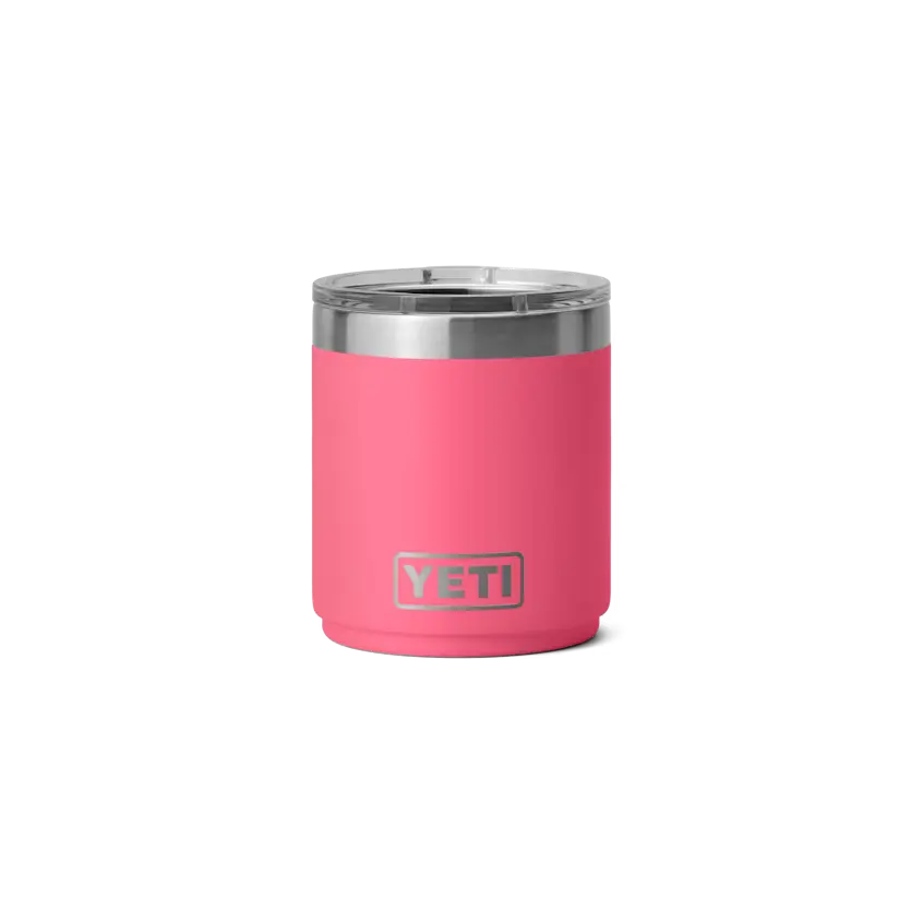 Yeti Rambler 10 oz Lowball Stackable Tropical Pink