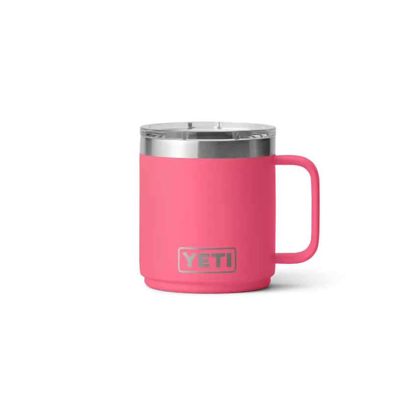 Yeti Rambler 10 oz Mug Stackable Tropical Pink