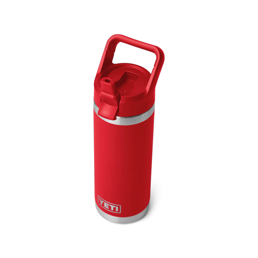 Yeti Rambler 18 oz Straw Bottle Rescue Red