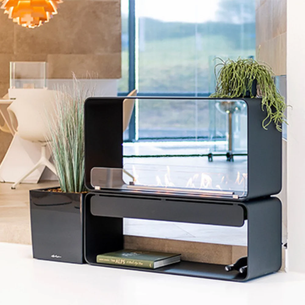 Decoflame Net Zero - Austin - Freestanding Fireplace - Image 4