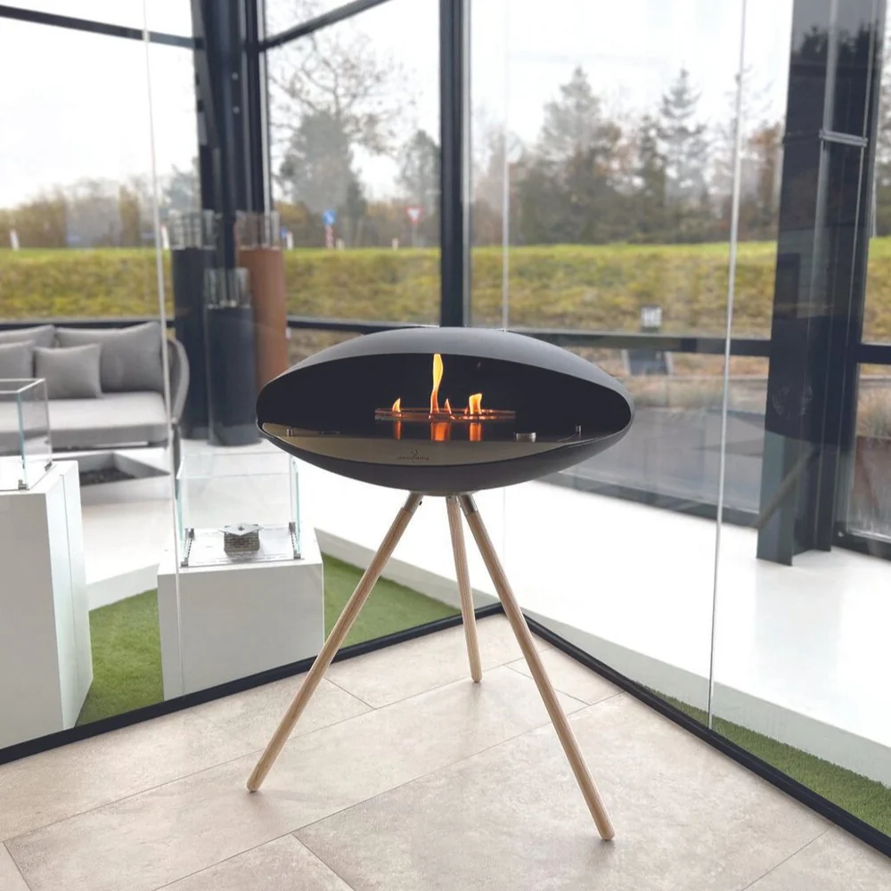Decoflame Net Zero - Espoo - Freestanding Floor Automatic Fireplace