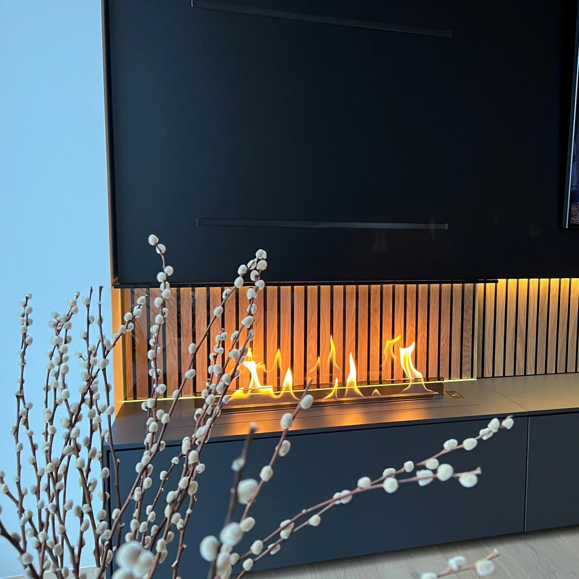 Decoflame Net Zero Emission F3 Fireplace Insert - 620mm - 1120mm - Image 5