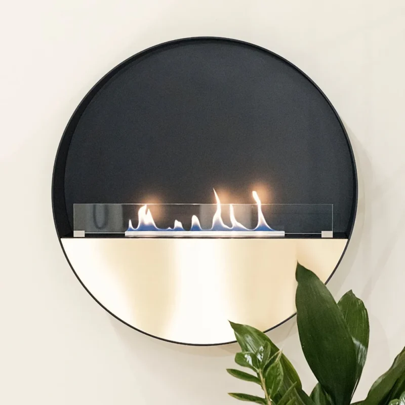 Decoflame Net Zero - Tokyo - Wall Mounted Fireplace