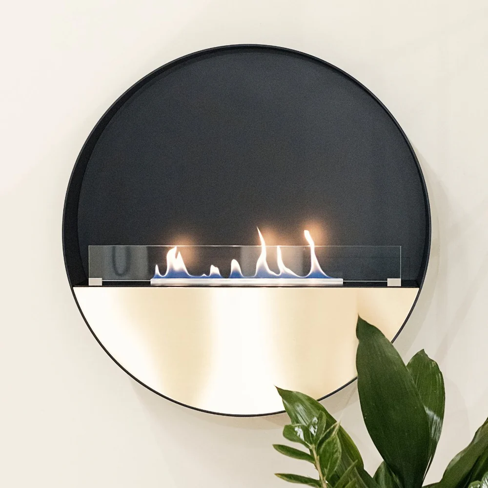 Decoflame Net Zero - Tokyo - Wall Mounted Fireplace