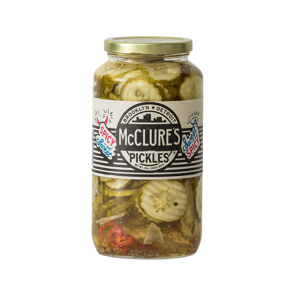 McClure's - Pickles - Sweet & Spicy - Crinkle Cut - 907g
