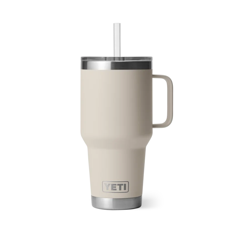 Yeti Rambler 35 oz Straw Mug Cape Taupe