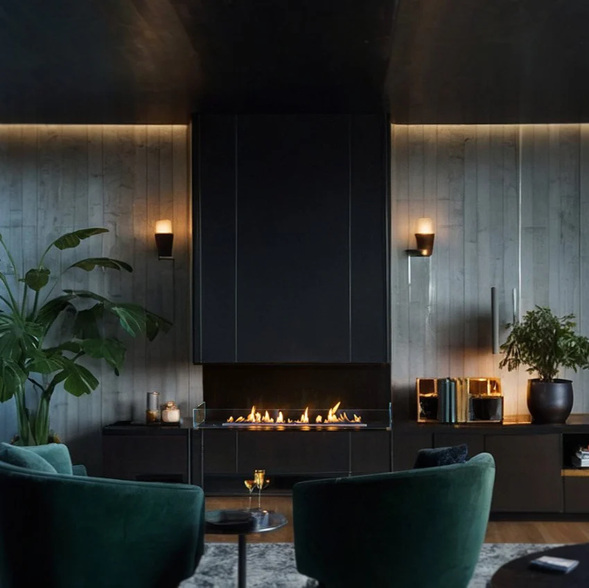 Decoflame Net Zero Emission F3 Fireplace Insert - 620mm - 1120mm - Image 2