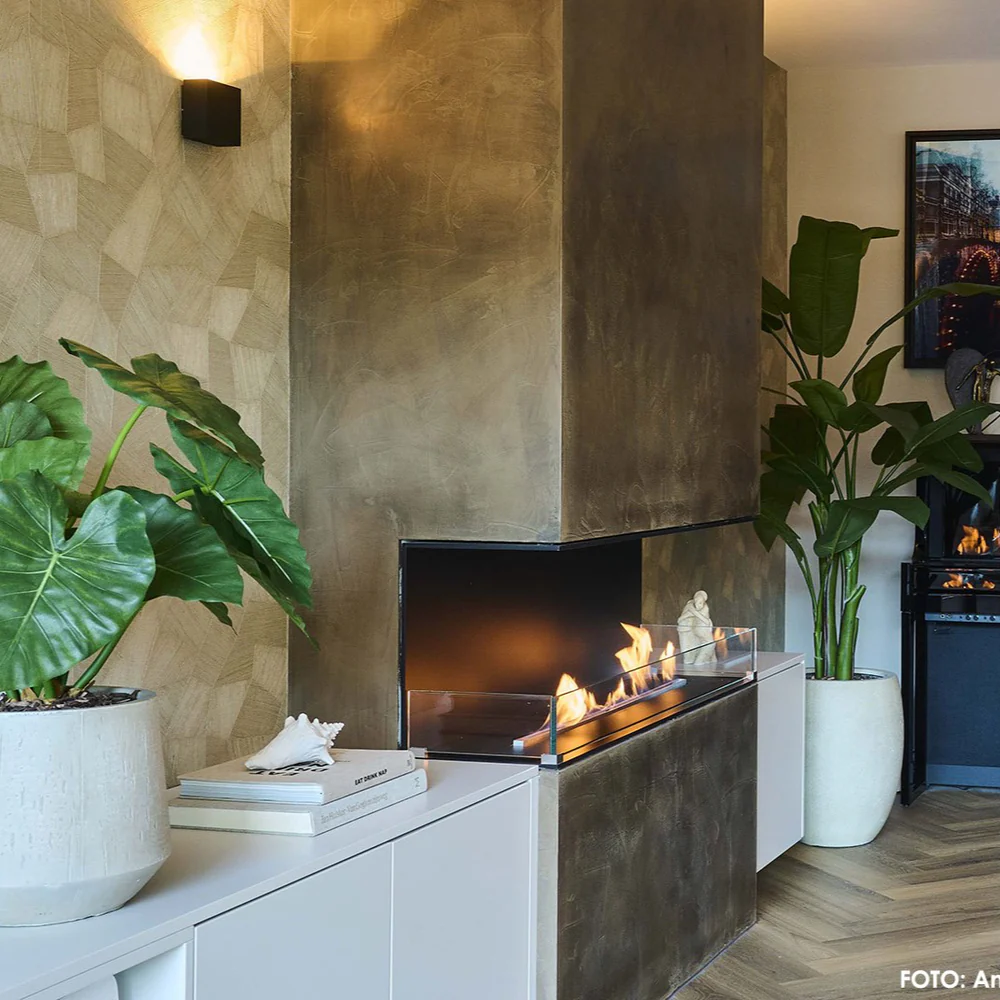 Decoflame Net Zero Emission F3 Fireplace Insert - 620mm - 1120mm - Image 4