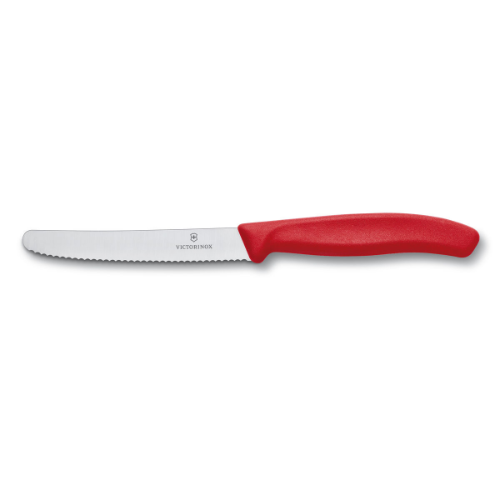 Victorinox - Steak & Tomato Knife - 11cm - Red